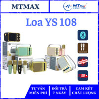 Loa Kèm Mic Karaoke  YS108 Bluetooth  Bass Êm Công Suất 15W Kèm 1 Micro Nhỏ Gọn Và Xinh Xắn
