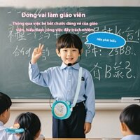 Loa kèm mic, loa đeo hông megaphone, loa mc kèm mic cho trẻ em