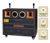 Loa Kéo Bass 50 Đôi Nanomax Pro 218 – Công Suất Lớn 3000W