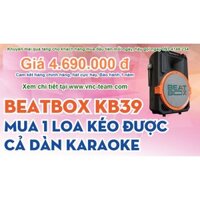 Loa kéo BeatBox KB39U