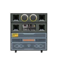 Loa Kéo Bình & Điện Nanomax Pro-803A Bass Đôi 40cm 1800w