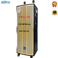 Loa kéo Bluetooth chính hãng AZPRO,AZ-212,2 Bass 30,Thùng gỗ-Mạch 12 núm chỉnh,công suất lớn