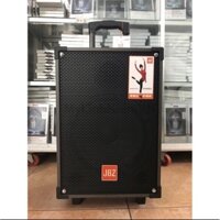 Loa Kéo Bluetooth Karaoke JBZ 107 bass 25 nhỏ gọn-Tặng Kèm 2 Micrô