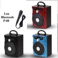 Loa Kéo Bluetooth P.88 KIOMIC Tặng Kèm Micro Hát Karaoke Cực Hay - Loa di động