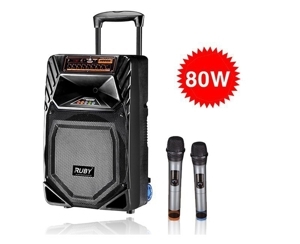 Loa kéo bluetooth Ruby R-1504A - 4 tấc
