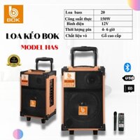 LOA KÉO BOK HA8 BASS 20 THÙNG GỖ 1 MICRO CHÍNH HÃNG - BẢO HÀNH 12 THÁNG