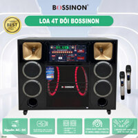 LOA KÉO BOSSINON BASS ĐÔI 4 TẤC N8119K | LOA CHUYÊN KARAOKE, NGHE NHẠC