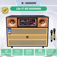 Loa Kéo Bossinon Bass Đôi 4 Tấc N8508K | Loa Dùng Bình Chuyên Karaoke, Nghe Nhạc