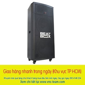 Loa kéo di động Acnos Beatbox KB62 - Tích hợp đầu karaoke 5 số di động