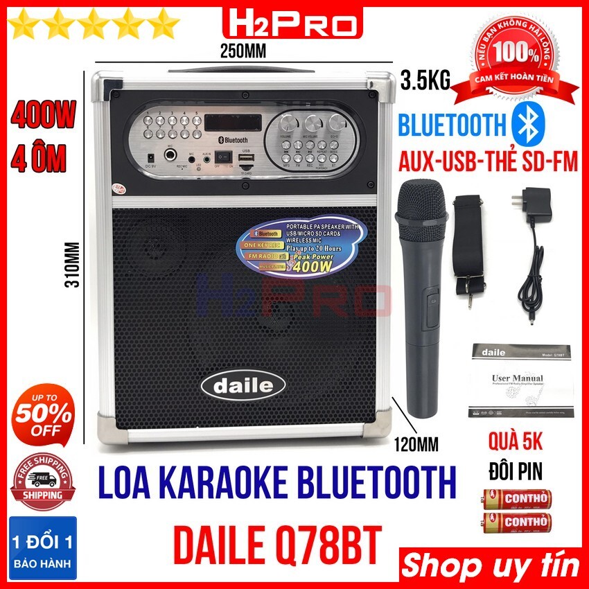 Loa kéo di động Daile Q78BT