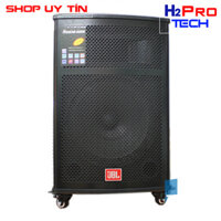 Loa kéo di động JBL J1208 bass 30 có điều khiển, tặng 2 míc không dây | Loa kéo