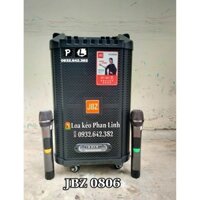 Loa kéo di động JBZ 0806 bass 2 tất phiên bản 2021 mơi nhất