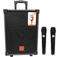 Loa Kéo Di Động Jbz Ne-109 Kèm 2 Mic, Loa Kẹo Kéo Có Mic Hát Karaoke, Hát Karaoke Với Công Suất Lớn.