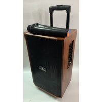 Loa Kéo Di Động Karaoke Bluetooth Kiomic K88 Âm Thanh Siêu Đỉnh(Tặng 2 micro không dây hát cực hay