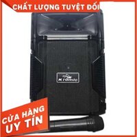 Loa Kéo Di Động -  Kiomic K108 - Loa Karaoke Bluetooth - Loa Công Suất Lớn - Tặng kèm 2 micro [ Có Video Xem Trước ]