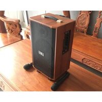 Loa kéo di động Kiomic K88 karaoke cực hay - Tặng 2 mic không dây - Hàng chính hãng