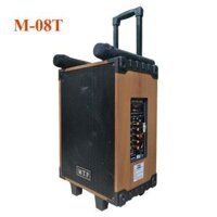 Loa kéo di dộng MTP M-08T kèm 2 mic
