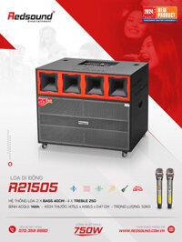 Loa kéo di động Redsound R21505 bass 4 tấc đôi
