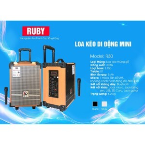 Loa kéo di động Ruby R30