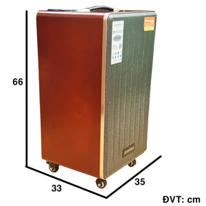 Loa kéo di động Sansui SG4-12 3.5 tấc