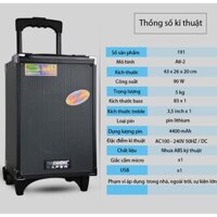 Loa kéo di động Temeisheng A8-2