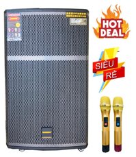 LOA KÉO DI ĐỘNG TEMEISHENG GD15-24 (4 TẤC) - CHƠI NHẠC CỰC HAY KARAOKE CỰC ĐÃ