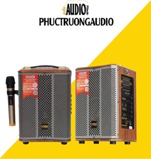 Loa kéo di động vỏ gỗ Koda KD-816