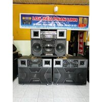 Loa kéo điện 3 bass PL 2315 công suất lớn