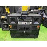 Loa kéo điện ASAHI CD-15 Bass 40 Đôi 3600W Nghe Nhạc Hát Karaoke Bluetooth