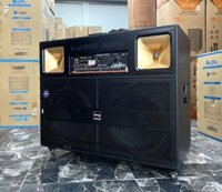 Loa kéo điện bass đôi 40 công suất lớn dễ dàng sử dụng kanway K5000 thách thức mọi không gian
