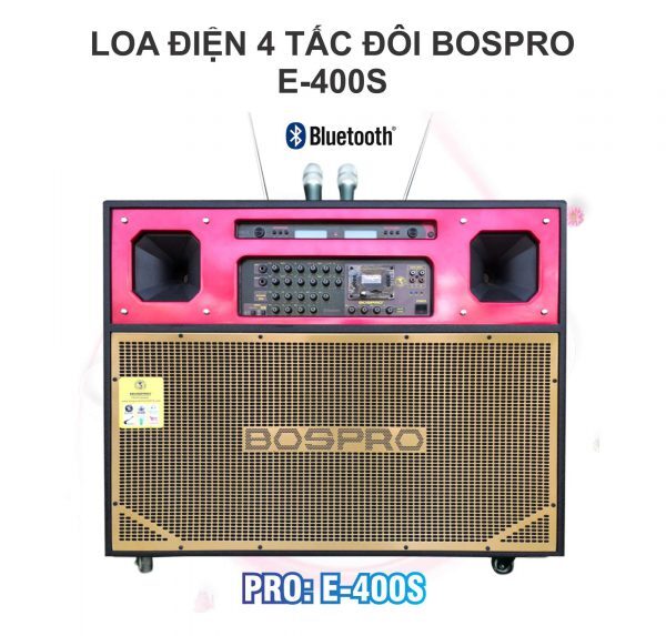 Loa kéo điện Bospro PRO-E400S