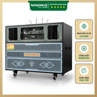 Loa Kéo Điện Nanomax Pro-929 Bass Đôi 40cm 3600w