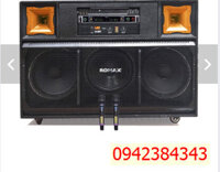 Loa Kéo Điện Romax HAB 215-31 4 tấc đôi có sub