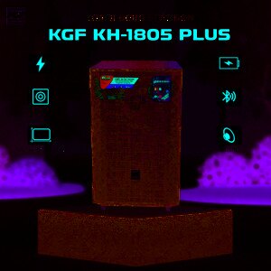 Loa kéo gỗ di động 5 tấc KGF KH-1805 (550W)