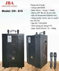 Loa kéo JBA CH-815 loa bass 40 công suất lớn 600W