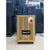 Loa kéo Karaoke Bluetooth JBZ J8: Phiên bản 2022, Bass 25, Hàng chính hãng, tiếng hay, Có 2 Micro không dây đi kèm