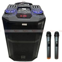 LOA KÉO KARAOKE BLUETOOTH ZANSONG K5, 2,5 TẤC GỖ HAY, 2 MICRO - Hàng Chính hãng