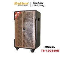 Loa kéo karaoke công suất lớn Dalton TS-12G380N công suất 400W Loa bass: 12 inch (3 tấc) kèm 2 micro không dây