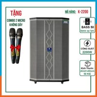 Loa Kéo Karaoke Công Suất Lớn 2200W | Loa Kéo KANAYO Giá Rẻ Bass 50 | Loa Kéo Bluetooth cao cấp