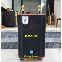 Loa kéo karaoke gia đình hát hay, loa karaoke giá rẻ kèm micro kim loại không dây, chống hú rít, kết nối được tivi