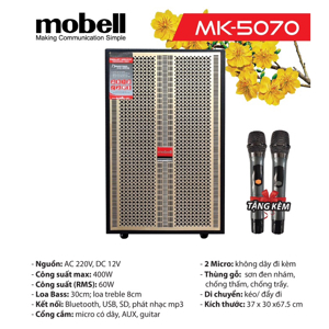 Loa Kéo Karaoke Mobell MK-5070