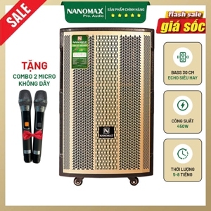 Loa kéo Karaoke Nanomax KS-12F3