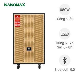 Loa kéo karaoke Nanomax S-2000