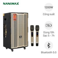 Loa kéo karaoke Nanomax S-3000 1200W