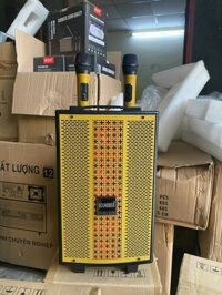 Loa kéo karaoke SOUNDBOX T81 mẫu mới kèm 2 mic không dây [BH 6 Tháng]