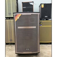 Loa kẹo kéo karaoke hát hay, giá rẻ bass 3 tấc, 2 micro kim loại UHF, nhạy, hát hay, chống hú rít