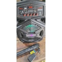 Loa kẹo kéo MN06 mini bluetooth loa củ gọn nhẹ,còn hát tốt,hát thẻ nhớ mp3,usb có lỗ mic in cắm dây,còn micro theo loa..