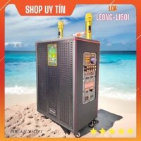 Loa Kéo LEONG L-1501 Bass 40 3 Đường Tiếng Kèm  2 Micro UHF