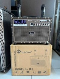 LOA KÉO LEONG L101 2 MIC (2 tấc)