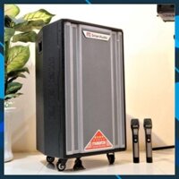 Loa kéo Malata 9041PY Bass 40 Vỏ Gỗ Cao Cấp, Tặng 2 micro Hút Âm Mico karaoke